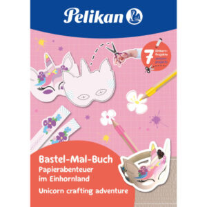 PELIKAN   Verbastelbuch      Einhornland 101554    A4                     140g/m2
