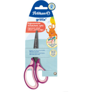 PELIKAN   Schere spitz Griffix 819107    sweet berry, Rechtshänder