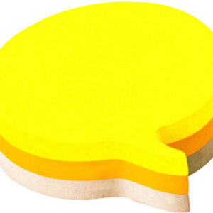 POST-IT   Haftnotiz-Würfel   Sprechblase 2007SP    3-farbig, 225 Blatt