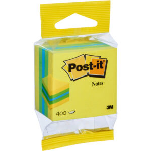 POST-IT   Mini Cube              51x51mm 2012-L    neon lemon           400 Blatt