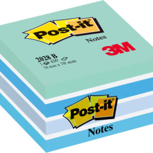 POST-IT   Würfel                 76x76mm 2028-B    blau/450 Blatt