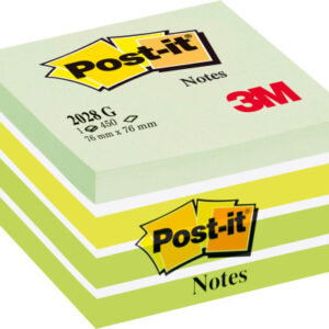 POST-IT   Würfel                 76x76mm 2028-G    grün/450 Blatt