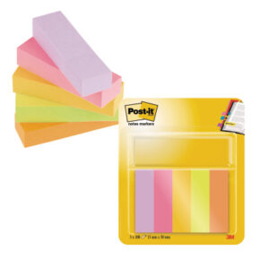 POST-IT   Page Marker          15mmx50mm 670-5TFEN 5 Farben         5x50 Streifen