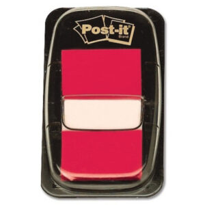 POST-IT   Index Tabs         25,4x43,2mm 680-1     rot/50 Tabs