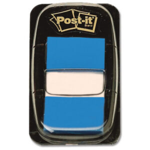 POST-IT   Index Tabs         25,4x43,2mm 680-2     blau/50 Tabs