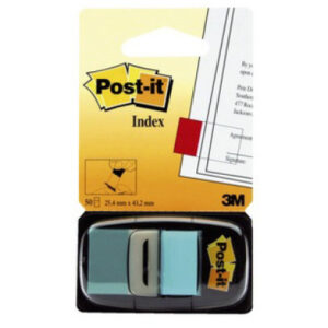 POST-IT   Index Tabs         25.4x43.2mm 680-23    türkis/50 Tabs