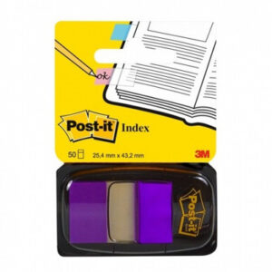 POST-IT   Index Tabs         25.4x43.2mm 680-8     violett/50 Tabs