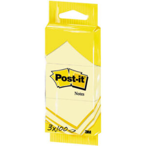 POST-IT   Notes                  38×51mm 6810      gelb               3x100 Blatt
