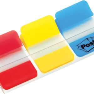 POST-IT   Index Strong         25,4x38mm 686-RYB   3-farbig/3x22 Tabs