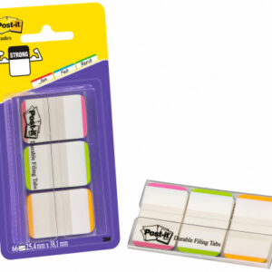 POST-IT   Index STRONG Disp.   25,4x38mm 686L-PGO  lila,grün,orange       3 Stück