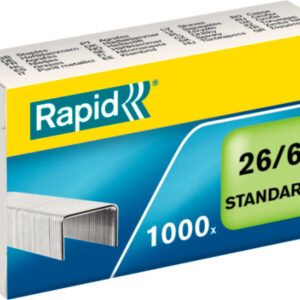 RAPID     Heftklammern 26/6 mm 24861300  verzinkt            1000 Stück