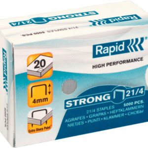 RAPID     Heftklammern Strong 21/4mm 24867400  verzinkt            5000 Stück
