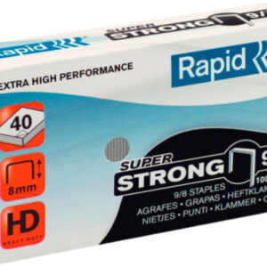 RAPID     Heftklammern SuperStrong 9/8mm 24871000  verzinkt            5000 Stück