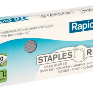 RAPID     Heftklammern RK8/6 24873700  verzinkt            5000 Stück
