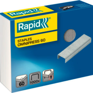 RAPID     Heftklammern Omnipress 60 5000561   verzinkt            1000 Stück