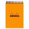 RHODIA    Spiralblock orange          A7 11500C    kariert               80 Blatt
