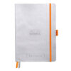 RHODIA    Goalbook Notizbuch          A5 117570C   Softcover silber        240 S.