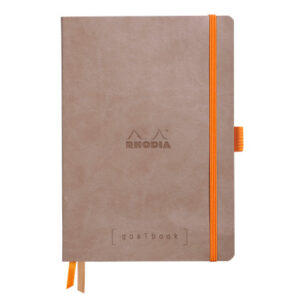 RHODIA    Goalbook Notizbuch          A5 117573C   Softcover taupe         240 S.