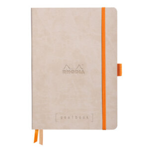 RHODIA    Goalbook Notizbuch          A5 117574C   Softcover beige         240 S.