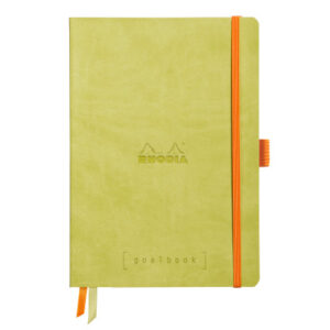 RHODIA    Goalbook Notizbuch          A5 117575C   Softcover anisgrün      240 S.