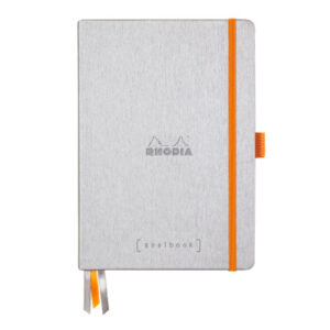 RHODIA    Goalbook Notizbuch          A5 118570C   Hardcover silber        240 S.