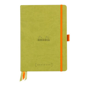 RHODIA    Goalbook Notizbuch          A5 118575C   Hardcover anisgrün      240 S.