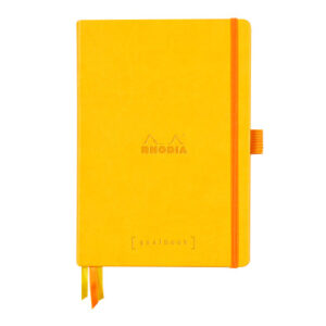 RHODIA    Goalbook Notizbuch          A5 118585C   Hardcover gelb          240 S.