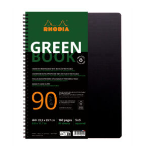 RHODIA    Greenbook Notizbuch         A4 119912C   kariert 90g             160 S.