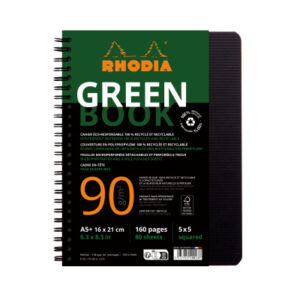 RHODIA    Greenbook Notizbuch         A5 119913C   kariert 90g             160 S.