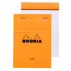 RHODIA    Notizblock orange           A6 13600C    liniert               80 Blatt
