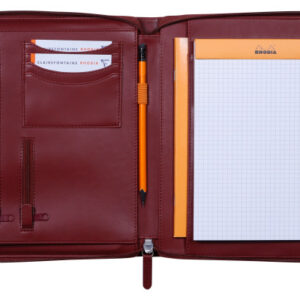 RHODIA    Konferenzmappe              A5 168107C   weinrot