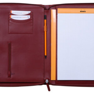 RHODIA    Konferenzmappe              A4 168123C   weinrot