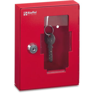 RIEFFEL   Notschlüsselkasten K_1       rot, 152x120x38mm