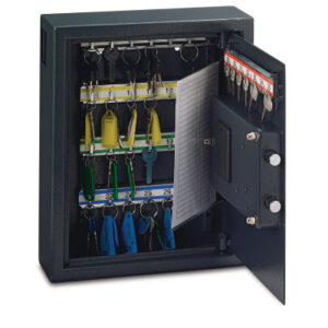 RIEFFEL   Schlüsselkasten VT-SE     grau VT-ST35SE 36,5x30x10cm          35 Haken