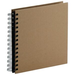 RÖSSLER   Fotoalbum 132945262 18x18cm, kraft/schwarz