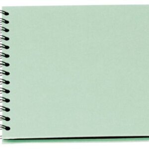 RÖSSLER   Fotoalbum 132945265 18x18cm, mint/schwarz