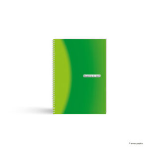 ROOST     Notizbuch QC                A5 130570    grün, 96 Seiten