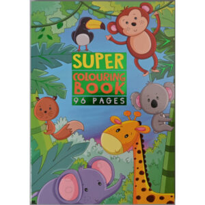 ROOST     Super Malbuch Jungel B1040     assortiert 21x29,7cm