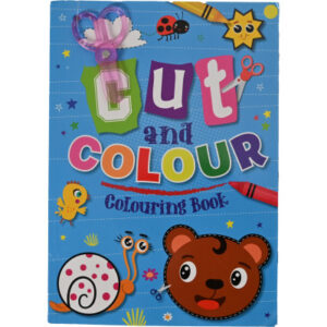 ROOST     Malbuch Cut & Colour B1050     inkl. Plastikschere  21x29,7cm