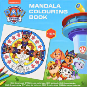 ROOST     Mandala-Malblock B1985     Paw Patrol 18x18cm