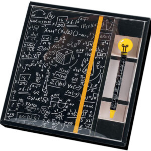 I-TOTAL   Set Notizbuch und Stift XL1874    Math                   liniert