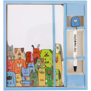 I-TOTAL   Set Notizbuch und Stift XL2159    Stay Pawsitive