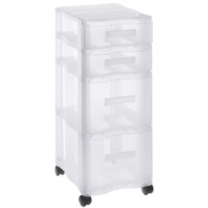 ROTHO     Quadrix 179800009 29x70x40cm,Rollen,4 Schubl.