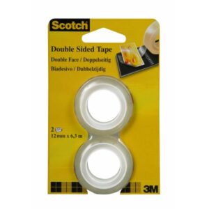 SCOTCH    Tape refill 665      12mmx6.3m 136-1263R doppelseitig/2 Rollen