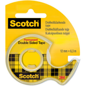 SCOTCH    Tape m. Abroller 665 12mmx6.3m 136D-MDEU doppelseitig
