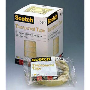 SCOTCH    Tape 550              19mmx66m 5501966K  transparent, reissfest