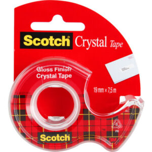 SCOTCH    Crystal Tape         19mmx7.5m 6-1975D   kristallklar, auf Abroller