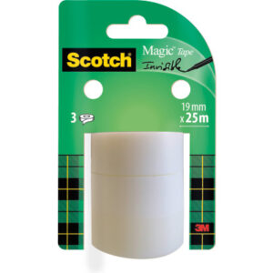 SCOTCH    Magic Tape 810        19mmx25m 8-1925R3  transparent, 3 Rollen