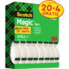 SCOTCH    Magic Tape 810        19mmx33m 8-1933R24 invisible, 20+4, 24 Stk.