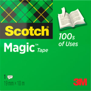 SCOTCH    Magic Tape 810        19mmx10m 8101910K  unsichtbar, beschriftbar